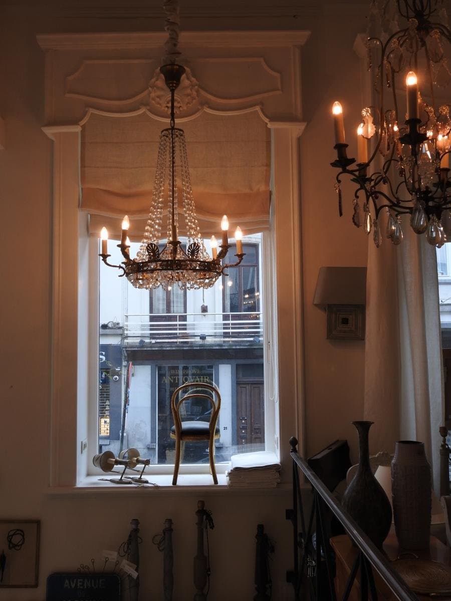 Vue intérieure de la boutique