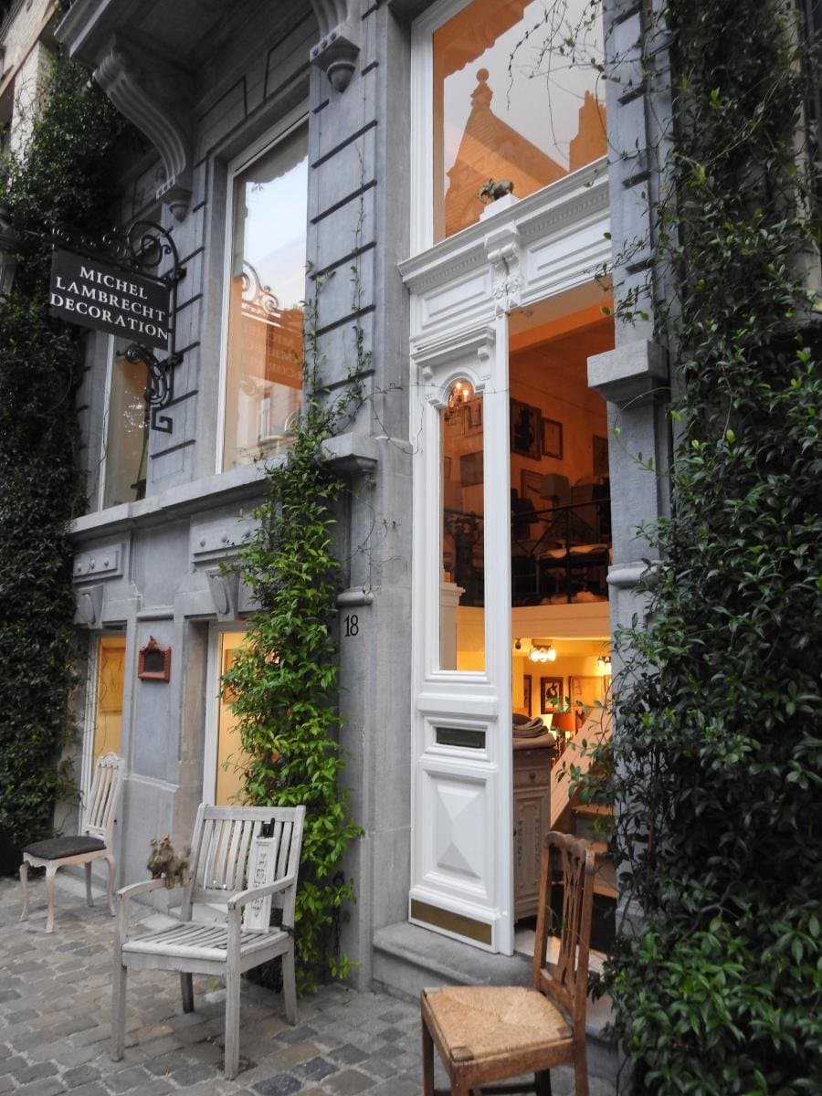 Devanture de la boutique