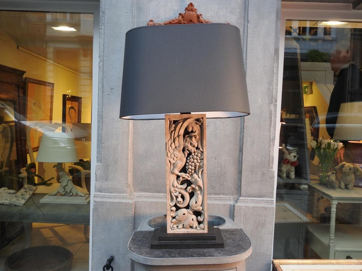 Lampe de table upcyclée